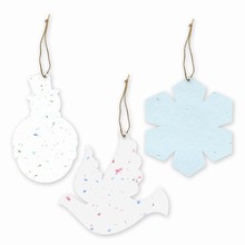 Grow-A-Note® Blank Plantable Ornaments